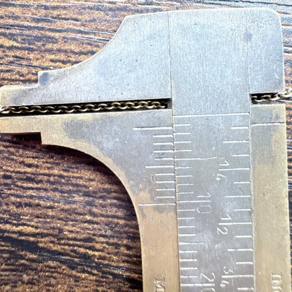 VTG Sterling Silver 925 Jade Circle Pendant Necklace  Cable Chain 18" Adjustable - Picture 13 of 14